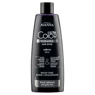 Farby do włosów i szampony koloryzujące - Joanna Ultra Color System Płukanka srebrna 150 ml - miniaturka - grafika 1