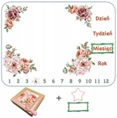 Koce i narzuty dla dzieci - FOTOKOCYK DLA DZIEWCZYNKI Z KWIATAMI ZAPAKOWANY NA PREZENT W EKO PUDEŁKO - miniaturka - grafika 1