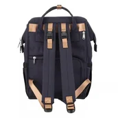 Plecaki - Plecak do wózka / organizer dla mam 20L Himawari 1213 (granatowy) - miniaturka - grafika 1