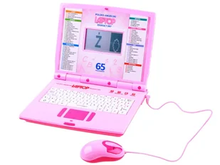 DLA NAJMŁODSZYCH LAPTOP EDUKACYJNY POLSKO ANGIELSKI - Zabawki interaktywne dla dzieci DLA NAJMŁODSZYCH LAPTOP EDUKACYJNY POLSKO ANGIELSKI - Zabawki interaktywne dla dzieci - miniaturka - grafika 1