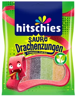 HITSCHIES ŻELKI KWAŚNE JĘZYKI 125G - Żelki - miniaturka - grafika 1
