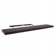 Półki do salonu - Półka ścienna samowisząca Fs 118x23 Wenge - miniaturka - grafika 1