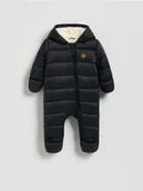 Bluzki dla niemowląt - Reserved - Kombinezon z kapturem - czarny - miniaturka - grafika 1