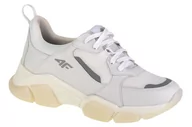 Sneakersy damskie - 4F, Sneakersy damskie Wmn's Casual H4L-OBDL254-10S, Biały, rozm. 38 - miniaturka - grafika 1