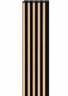 Panel lamelowy Linerio S-line natur black 2,65 - Panele ścienne i boazeria - miniaturka - grafika 1