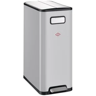 Wesco Big Double Master kosz na śmieci, szary 40 l 38151176 - Kosze na śmieci - miniaturka - grafika 1