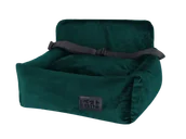 Legowiska dla psów - PETTO siedzisko samochodowe fotelik dla psa Oi ciemnozielony single - miniaturka - grafika 1