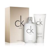 Zestawy perfum damskich - Calvin Klein CK One zestaw woda toaletowa spray 200ml + balsam do ciała 200ml - miniaturka - grafika 1