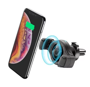 Cellularline uchwyt samochodowy do smartfona z bezprzewodowym ładowaniem, uniwersalny - Uchwyty samochodowe do telefonów - miniaturka - grafika 1
