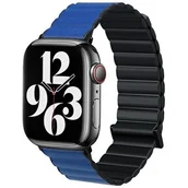 Akcesoria do smartwatchy - Pasek BELINE Magnetic Pro do Apple Watch 38/40/41mm Czarno-niebieski - miniaturka - grafika 1