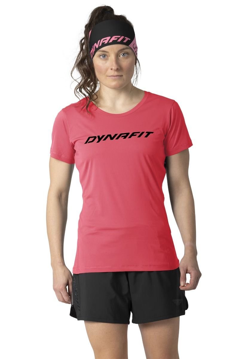 Dynafit Koszulka trekkingowa damska Traverse 2 Ss Tee Women różowa 38_M