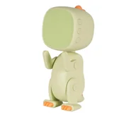 Wyposażenie pokoiku dziecięcego - LED Dziecięca lampka nocna ściemnialna z budzikiem ROBOT LED/1W/5V 1200 mAh - miniaturka - grafika 1