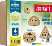 Zabawki konstrukcyjne - Kartonowe Klocki Konstrukcyjne Zestaw Dodatkowy 1 Cardblocks - miniaturka - grafika 1