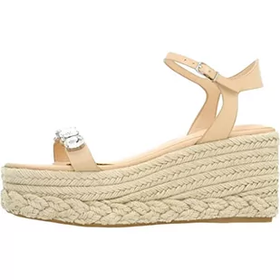 Guess Osia, Sandały damskie, Cream, 41 EU - Sandały damskie - miniaturka - grafika 1