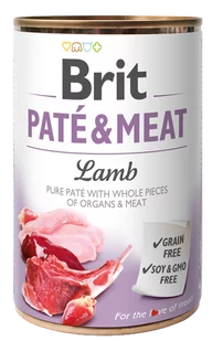 BRIT PATE & MEAT SALMON Mix  24x400g 8 Smaków - Mokra karma dla psów - miniaturka - grafika 3