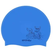 Pływanie - Czepek SPOKEY Funny 946077 Niebieski - miniaturka - grafika 1