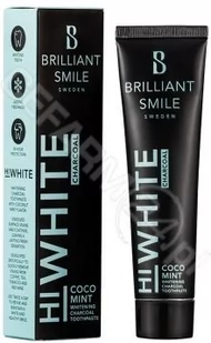 WM BRANDS SP. Z O.O. WM BRANDS SP Z O.O Brilliant Smile HiWhite Charcol Coco Mint pasta do zębów 65 ml - Produkty na nieświeży oddech - miniaturka - grafika 1