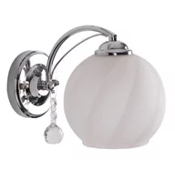 Lampy ścienne - Candellux ALYSON LAMPA KINKIET 1X40W E27 BIAŁY 21-77004 21-77004 - miniaturka - grafika 1