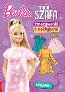 Książki edukacyjne - Książka dla dzieci Barbie Moja Szafa Zmazywanki z Naklejkami SSN-1103 - miniaturka - grafika 1