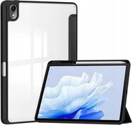 Etui do tabletów - Eleganckie estetyczne etui kolor czarny do tabletu Huawei MatePad 11.5 S 2024 TGR-W09 z miejscem na rysik w etui - miniaturka - grafika 1