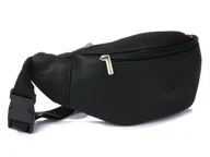 Nerki - Krateczka, Saszetka skórzana męska, czarna, U23 - miniaturka - grafika 1