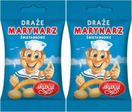 Gumy do żucia, lizaki, dropsy - Skawa Cukierki Draże śmietankowe Marynarze 70g x 2 | Zestaw Dwupak - miniaturka - grafika 1