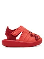 Buty dla chłopców - adidas Sandały Disney Pixar IH1235 Czerwony - miniaturka - grafika 1