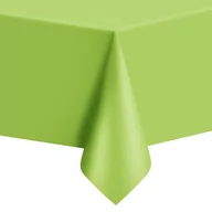 Dekoracje i nakrycia stołu na imprezę - Amscan Obrus foliowy, zielony, 137x274 cm 77015-03 - miniaturka - grafika 1