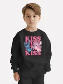 Bluzy dla dziewczynek - BLUZA DZIECIĘCA STITCH ANGEL ANDZIA KISS 146-152 MŁODZIEŻOWA WZORY PREZENT - miniaturka - grafika 1
