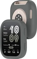 Akcesoria do smartwatchy - INF Silikonowe etui ochronne do Amazfit Bip 6 (A2435) Szary - miniaturka - grafika 1