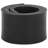Zamiatarki - vidaXL Gumowa krawędź do pługa śnieżnego czarna 120x8x1 cm - miniaturka - grafika 1