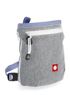 Sprzęt wspinaczkowy - Woreczek na magnezję Ocun Dusty Eco + Belt - grey/blue - miniaturka - grafika 1