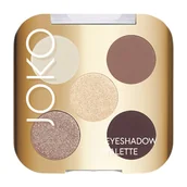 Cienie do powiek - Joko Paletka cieni do powiek Timeless Taupe - miniaturka - grafika 1
