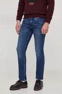 Spodnie męskie - Pepe Jeans jeansy męskie kolor granatowy - miniaturka - grafika 1