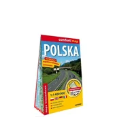 Atlasy i mapy - Polska mapa samochodowa kieszonkowa laminowana 11 400 000 - książka - miniaturka - grafika 1