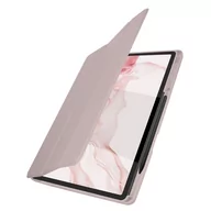 Etui do tabletów - Etui Galaxy Tab S7 Plus/FE/S8 Plus Magnetyczna podstawka pod klawiaturę z klapką różowa Dux Ducis - miniaturka - grafika 1