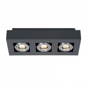 Italux Plafon CASEMIRO kol czarny IT8002S3-BK/AL) - Lampy sufitowe - miniaturka - grafika 1