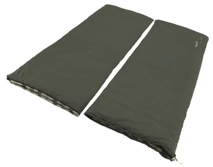 Śpiwór Outwell Camper Lux Double z poduszkami Forrest Green - Śpiwory - miniaturka - grafika 3