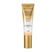 Podkłady do twarzy - Max Factor Max Factor - MIRACLE SECOND SKIN - HYBRID FOUNDATION - Podkład nawilżający z filtrem SPF20 - 30 ml - 01 - FAIR - miniaturka - grafika 1