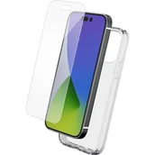 Etui i futerały do telefonów - Etui BIGBEN Clear Case do Apple iPhone 14 Pro Przezroczysty + Szkło hartowane - miniaturka - grafika 1