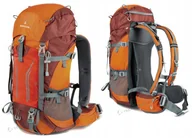 Plecaki - BERGSON TUNNEBO 35L- SPORTOWY PLECAK TREKKINGOWY ODDYCHAJĄCY POMARAŃCZOWY - miniaturka - grafika 1