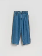Spodnie i spodenki dla chłopców - Reserved - Jeansy baggy - niebieski - miniaturka - grafika 1