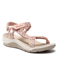 Sandały damskie - Skechers Sandały My Bestie 163123/LTPK Lt. Pink - miniaturka - grafika 1