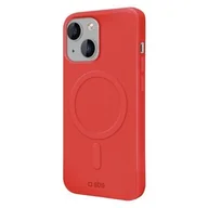 Etui i futerały do telefonów - SBS Etui MagSafe do Apple iPhone 14/13 Czerwony TEMAGCOVRUBIP1461R - miniaturka - grafika 1