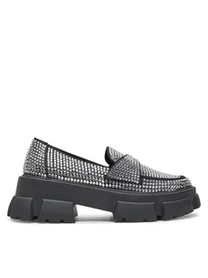 Steve Madden Loafersy Trifecta_R SM11003506 Srebrny - Półbuty damskie - miniaturka - grafika 1