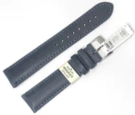 Akcesoria do zegarków - Skórzany pasek do zegarka 18 mm Morellato A01X6022E23064CR18 niebieski - miniaturka - grafika 1