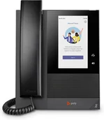Telefonia VoIP - POLY Biznesowy telefon multimedialny CCX 400 do aplikacji Microsoft Teams, z obsługą PoE - miniaturka - grafika 1