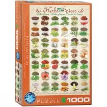 Eurographics Puzzle zioła i przyprawy (1000 części) - Puzzle - miniaturka - grafika 1
