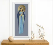 Pasmanteria - Haft krzyżykowy - Zestaw do haftu - Matka Boska - miniaturka - grafika 1