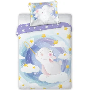 Pościel 100x135 Królik bawełniana - Pościel dla dzieci - miniaturka - grafika 1